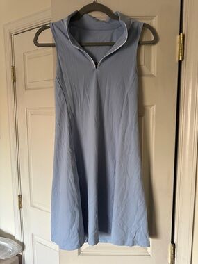 Cute summer athletic dress light blue